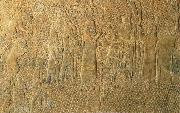 unknow artist Relief aus dem Palast des Konigs Sanherib von Assur in Ninive,Syrien(dessen Berater Ahiqar war) oil painting on canvas
